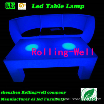 LED Sofa and Lighting Table for Home